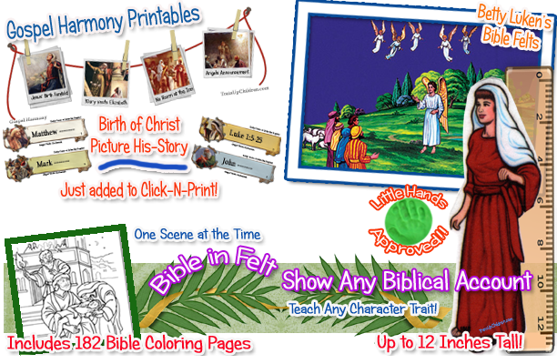 Life of Jesus in flannelgraphs